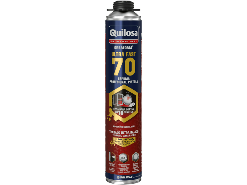 ESPUMA POLIURETANO ORBAFOAM ULTRAFAST 70L 870ML