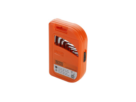JUEGO COMBINADO ALLEN + TORX INVIOLABLE ALYCO ORANGE