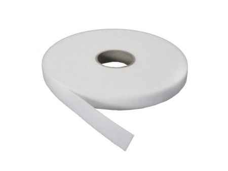 CINTA VELCRO HEMBRA BLANCA 20MM ADHESIVA 