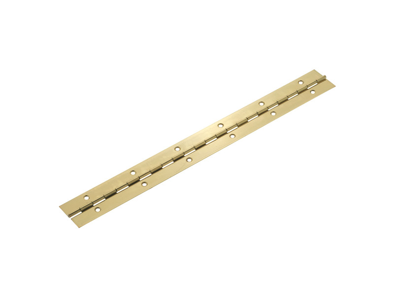 BISAGRA PIANO MOD.2 ACERO LATONADO BARNIZADO 420 X 32