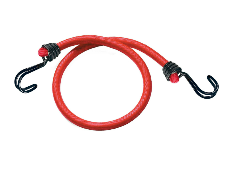 PULPO ELASTICO REDONDO 8MM 60CM ROJO CON GANCHO 2UDS