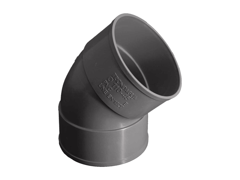 CODO 45º ENCOLAR H-H 50MM PVC EVACUACION
