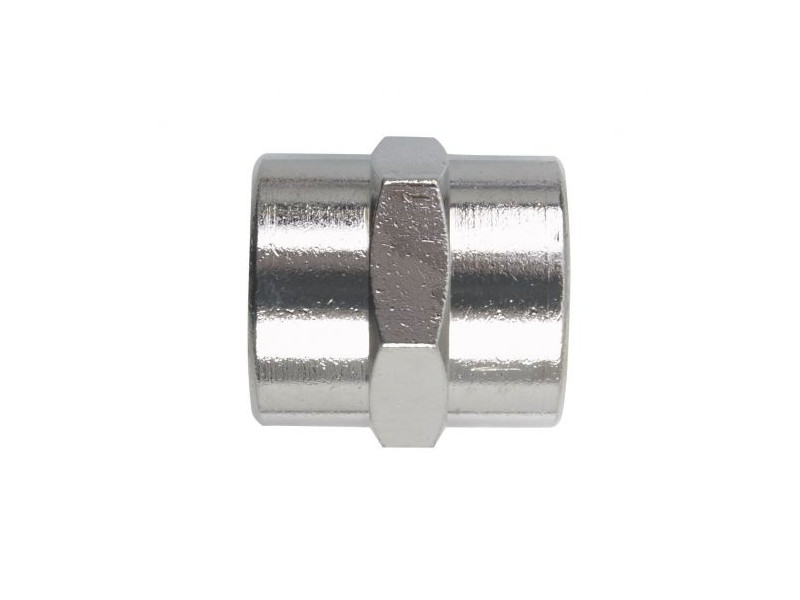 MANGUITO HEMBRA 1/8"-1/8" NIQUEL