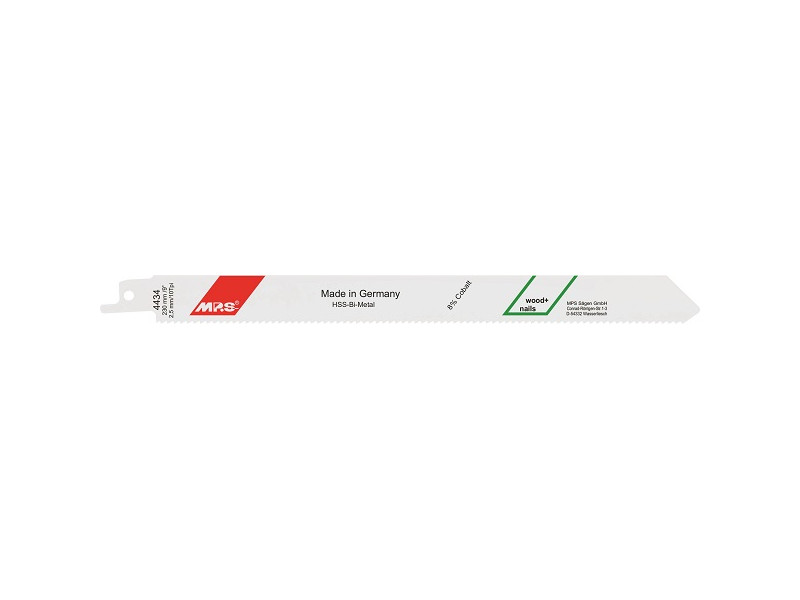 HOJA SABLE METAL BLANCA 230MM 2 PIEZAS