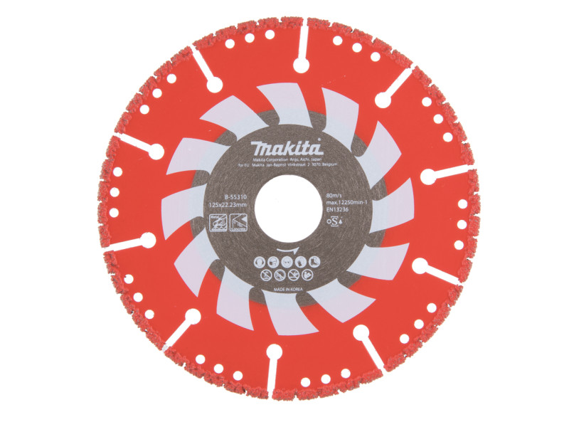 DISCO DIAMANTE 125 X 22,23 RESCATE MAKITA B-55310