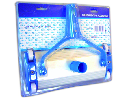 LIMPIAFONDOS PISCINA METALICO FIJACION CLIP