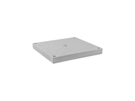 TAPA POLIPROPILENO GRIS 30 X 30
