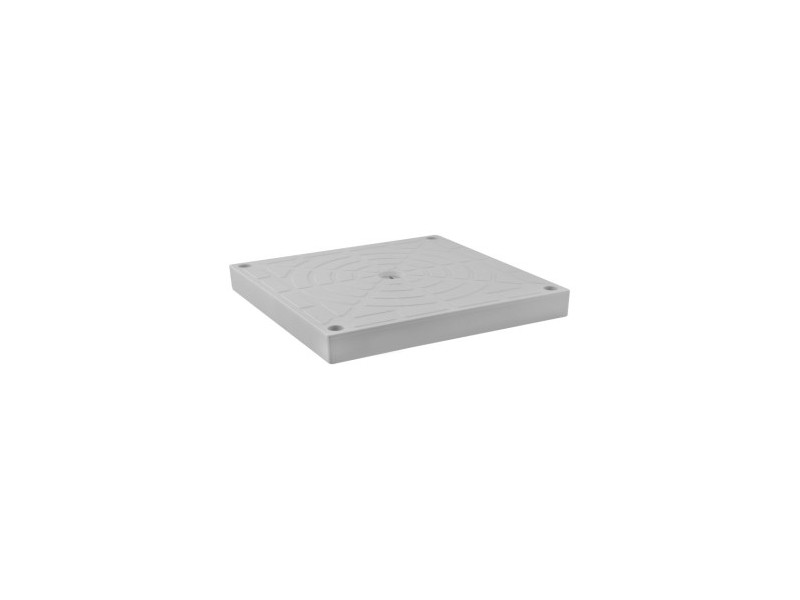 TAPA POLIPROPILENO GRIS 30 X 30