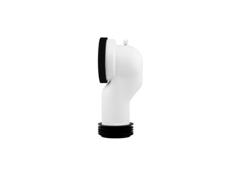 MANGUITO CONEXION INODORO COMPACTO CURVO DUAL 90º