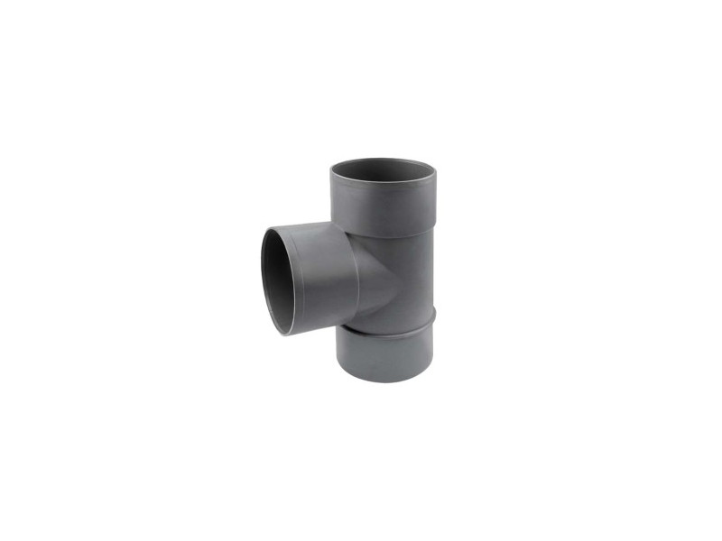 TE INJERTO ENCOLAR M-H 125MM 87º PVC EVACUACION 