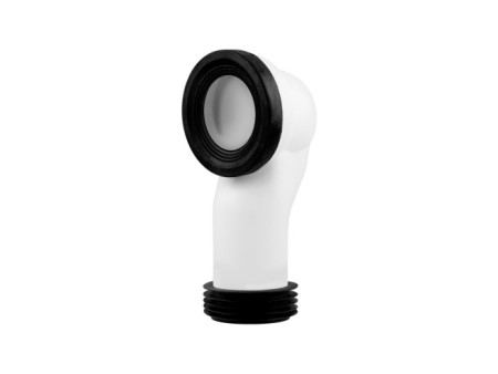 MANGUITO CONEXION INODORO COMPACTO CURVO DUAL 90º