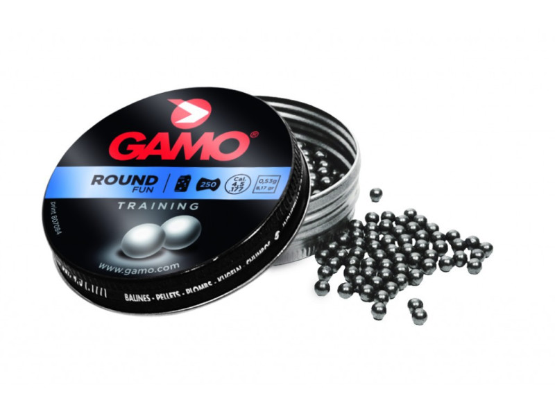 BALINES - PLOMOS BOLAS CAJA METAL 250 4,5 MM