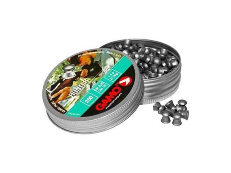 BALINES - PLOMOS CAJA DIABOLO METAL HUNTER 6,35MM