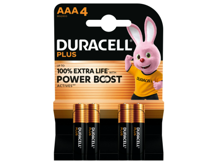 PILA ALCALINA POWER BOOST LR03-AAA 4UDS DURACELL