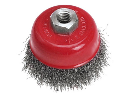 CEPILLO TAZA ACERO AMOLADORA 75 MM