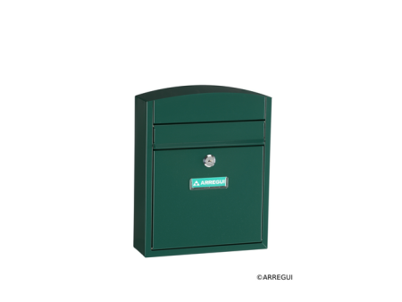 BUZON EXTERIOR ACERO COMPACT VERDE