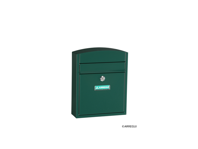 BUZON EXTERIOR ACERO COMPACT VERDE