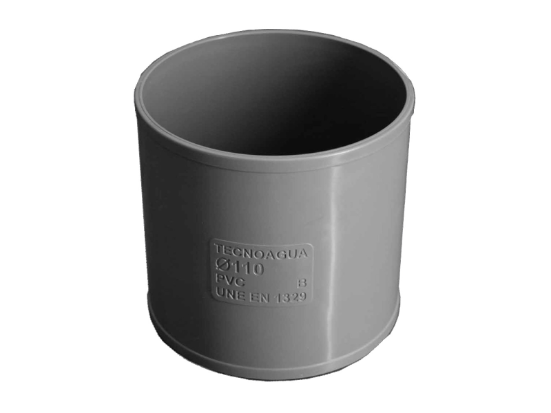 MANGUITO UNION DESLIZANTE ENCOLAR 50MM PVC EVACUACION
