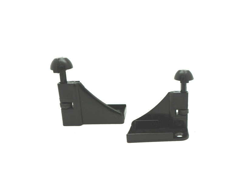 JUEGO ENGANCHE MOSQUITERA NEGRO MQ01