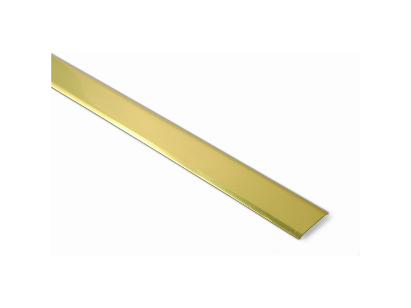 TAPAJUNTAS MOQUETA ADHESIVO LATON 100CM X 29MM BRINOX B8007-04