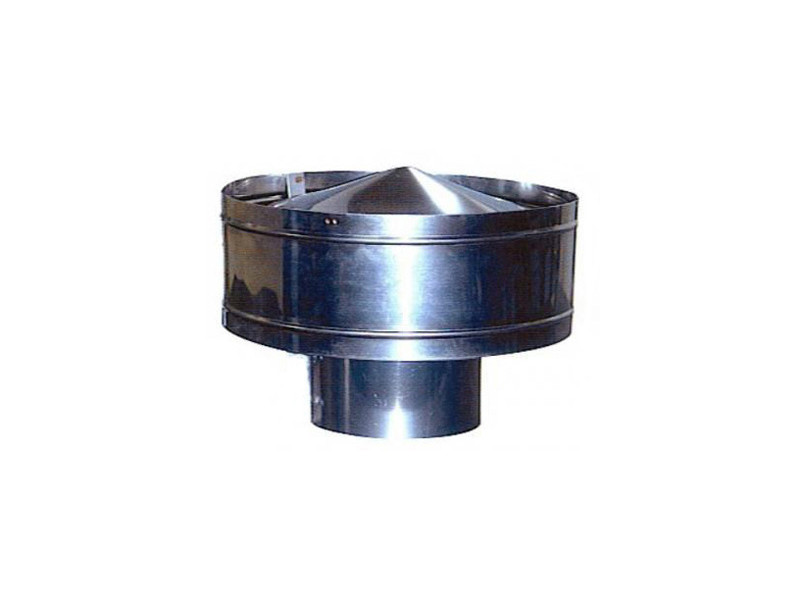 SOMBRERETE ANTIRREVOCANTE CHAPA GALVANIZADA 200MM