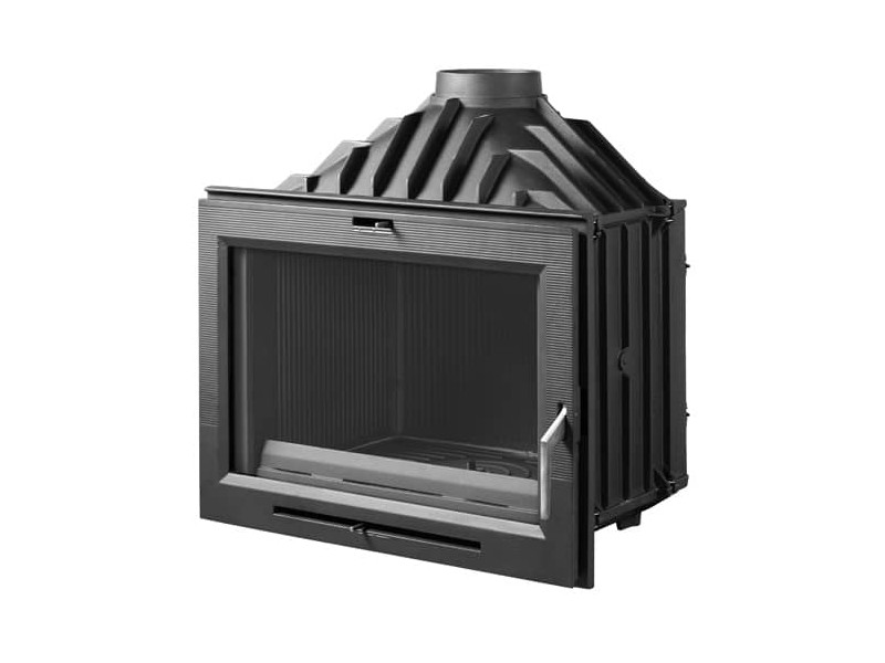 CHIMENEA DE HIERRO FUNDIDO FRONTAL 73 X 70 X 47 SALIDA CIRCULAR DE 180MM HOGAR H-03/70 BASICO HERGOM 