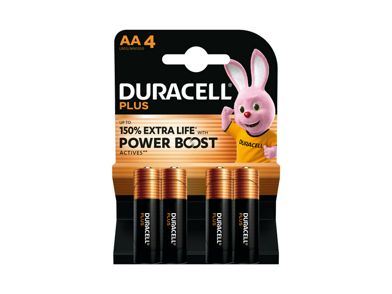 PILA ALCALINA POWER BOOST LR06-AA 4UDS DURACELL