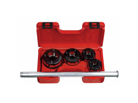 JUEGO DE TERRAJAS PARA TUBO DE ACERO GALVANIZADO 1/2" - 3/4" - 1"