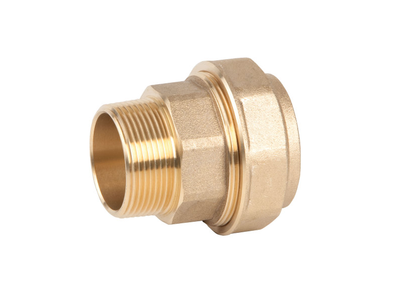 ENLACE EGB ROSCA MACHO POLIETILENO 25 X 3/4" LATON