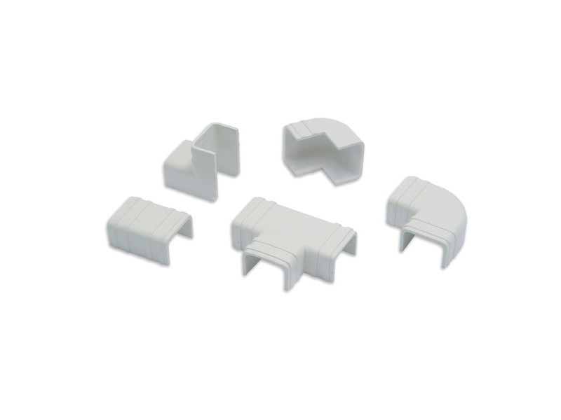 UNION CODO RINCON CANAL INSTALACION PLASTICO BLANCO BRINOX