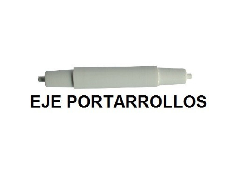EJE PORTA ROLLO DE PAPEL HIGIENICO 