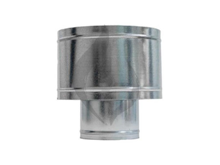 TERMINAL SOMBRERETE ANTIRREVOCANTE GALVANIZADO 120MM