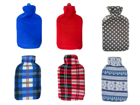 BOLSA CAUCHO PARA AGUA CALIENTE 2L + FORRO POLAR