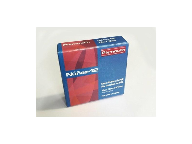 CINTA AISLANTE ELECTRICA PROFESIONAL PVC ALTA ADHESION 33 M X 19 MM X 0,15 MM BLANCO