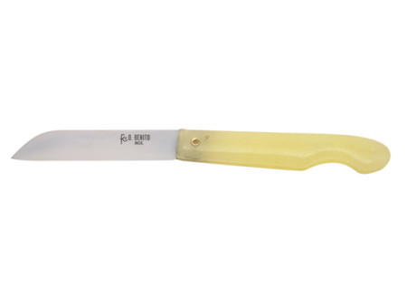 NAVAJA CORTE RECTO MANGO PLASTICO 85MM