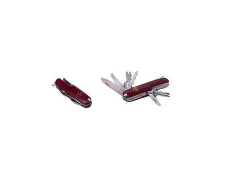 NAVAJA MULTIUSOS 11 UTENSILIOS ROJA K5011