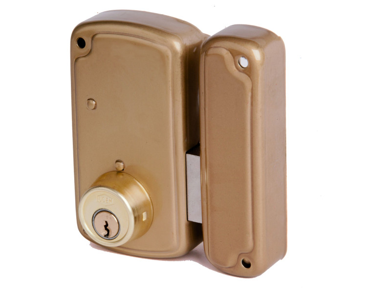 CERRADURA DE SOBREPONER 4056-C 75MM DERECHA PINTADA
