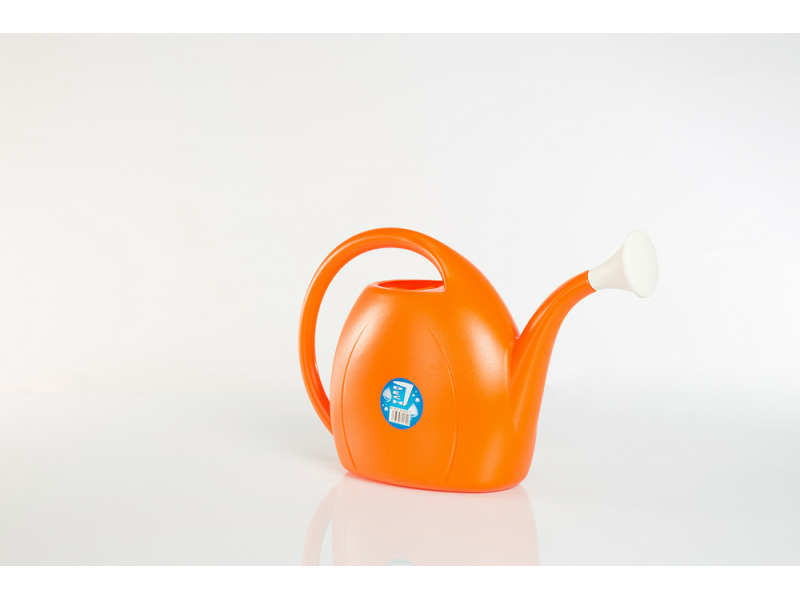 REGADERA PLASTICO GREEN EXPERT NARANJA 7L