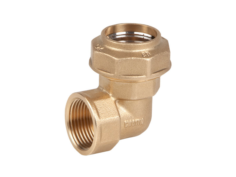 CODO 90º EGB ROSCA HEMBRA POLIETILENO 32 X 1" LATON
