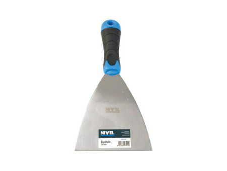 ESPATULA PINTOR 120MM MANGO BIMATERIA NIVEL