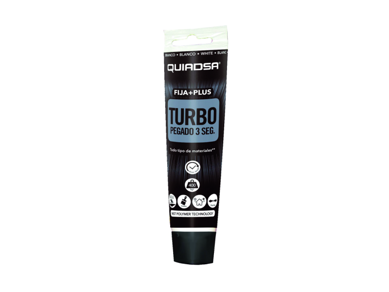 ADHESIVO SELLADOR FIJA+PLUS TURBO BLANCO TUBO 150G