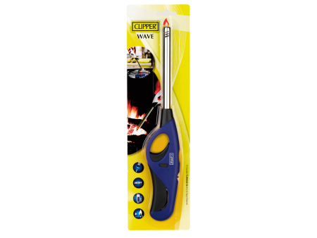 ENCENDEDOR MULTIUSOS FLAMAGAS WAVE METALICO