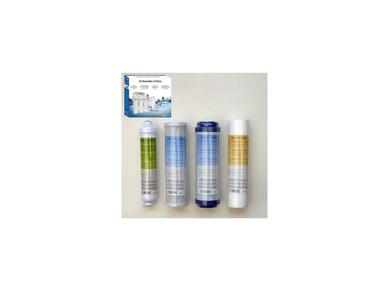 KIT 4 CARTUCHOS PARA EQUIPO UF 5 ETAPAS