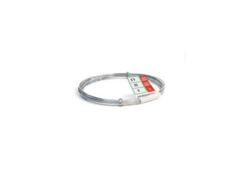 ALAMBRE GALVA ROLLO 50GR Nº2 0.7MM X 10M