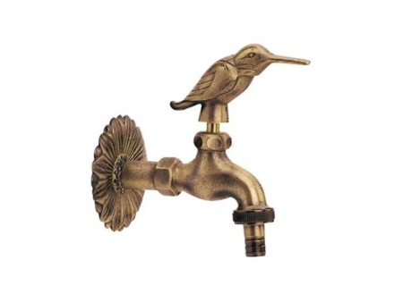 GRIFO DECORATIVO LATON PAJARO 1/2 - 3/4