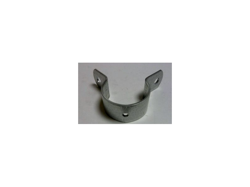 ABRAZADERA 45MM PARA POSTE ESQUINA GALVANIZADA