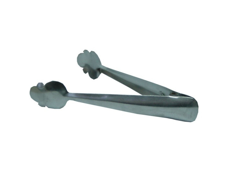 PINZA HIELO ACERO INOXIDABLE 18CM