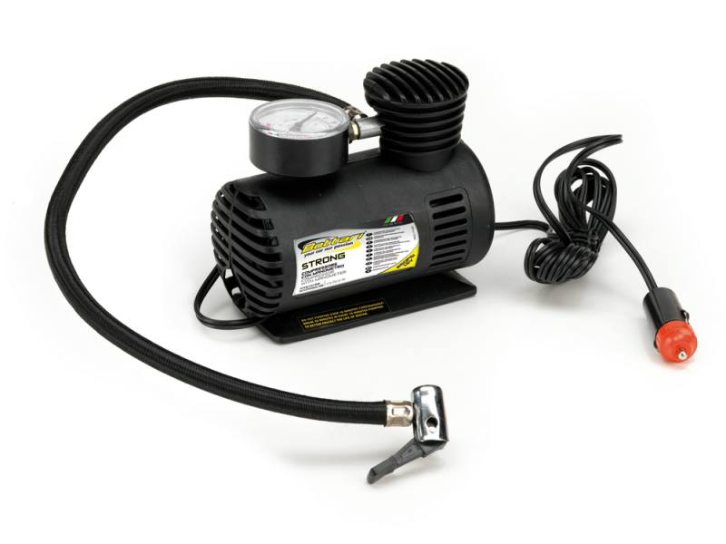 MINI COMPRESOR 12V 250PSI +ADAPTADORES