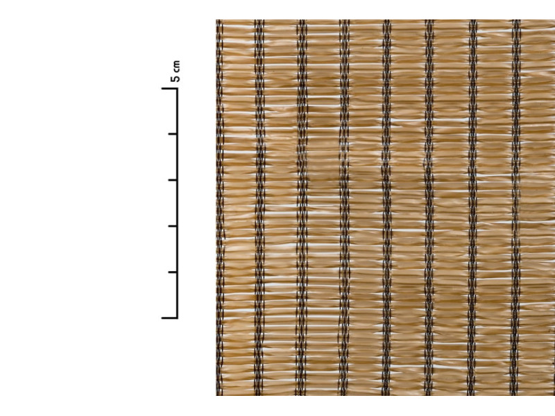 MALLA DE SOMBREO 2M MARRON OPACIDAD 85 - 95% 