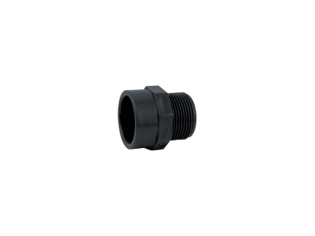 MANGUITO TERMINAL ENCOLAR ROSCA MACHO 32MM - 1" PVC PRESION